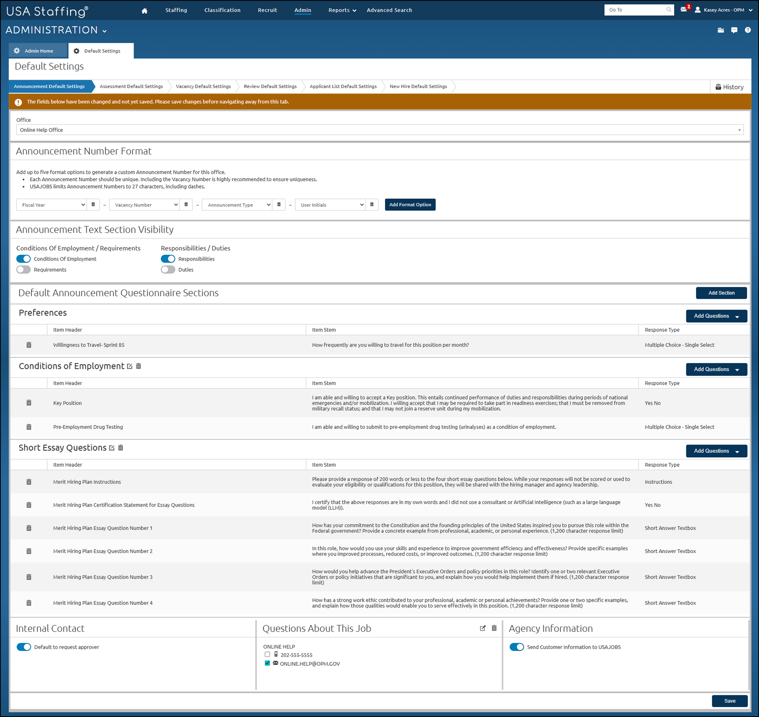 Core - Announcement Default Settings with MHP questions.png