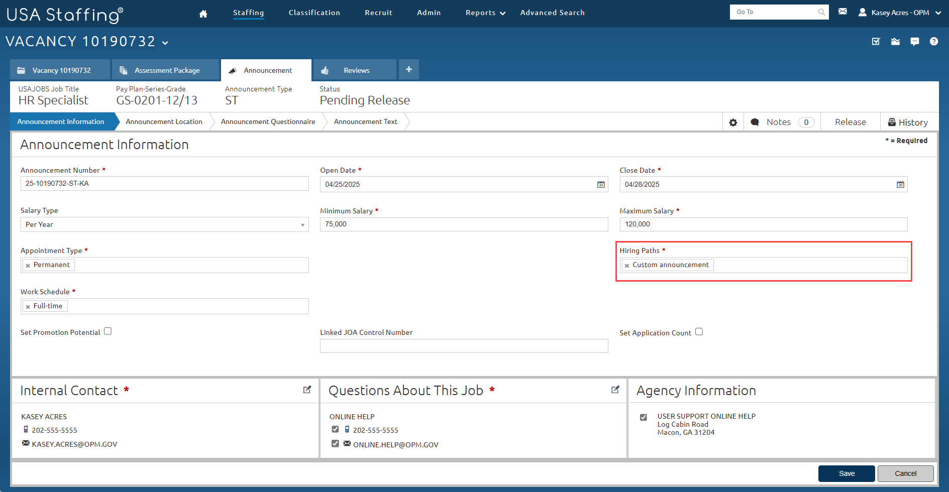 Core - Custom Announcement Hiring Path.png