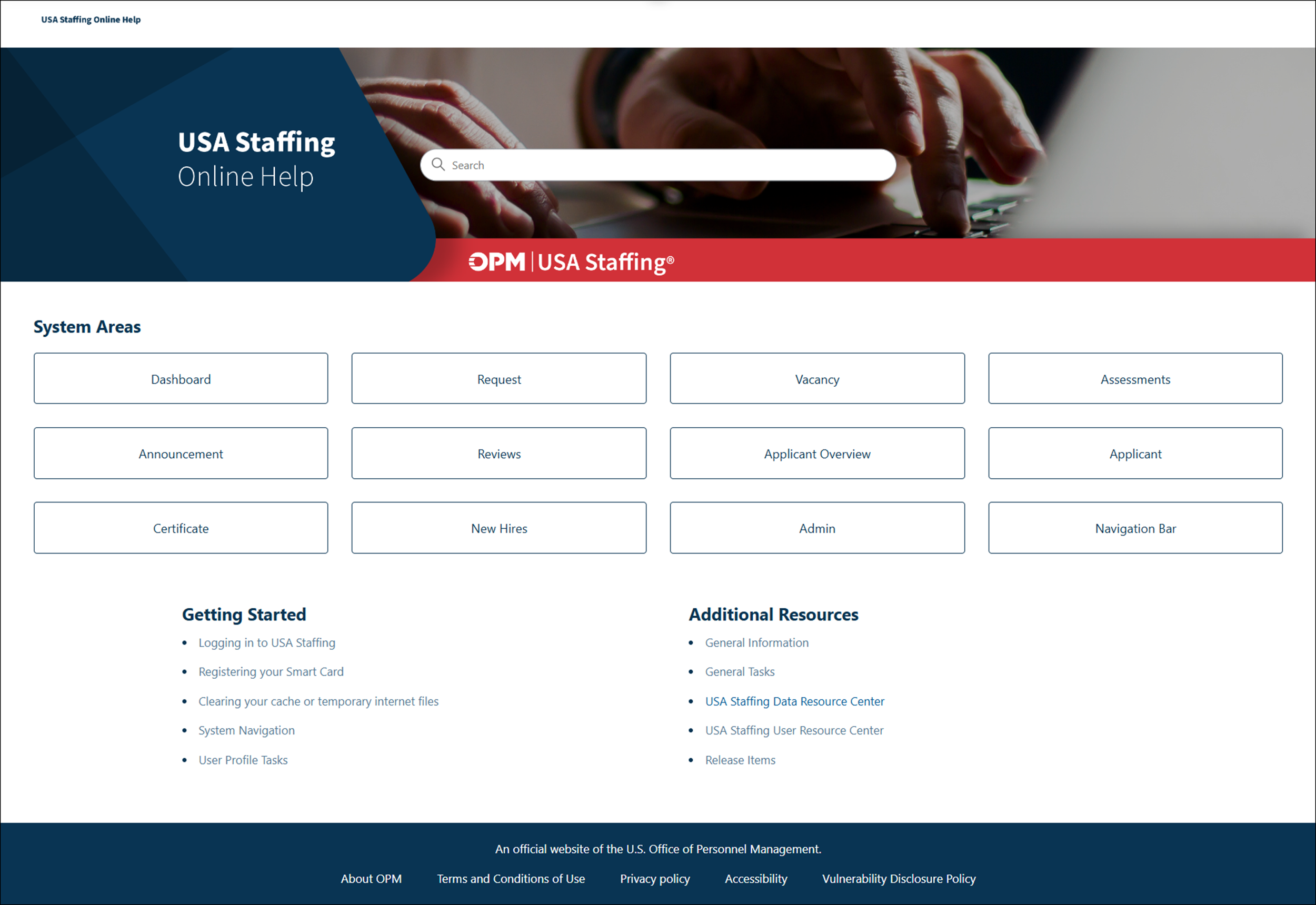 Core - Online Help homepage.png